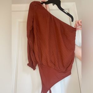 One shoulder body suit from Abercrombie